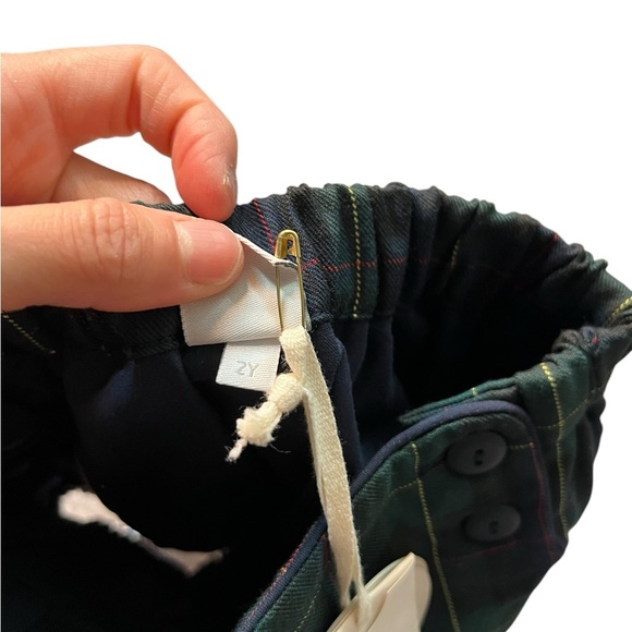 Pepa London Check Button Detail Bloomers - Picture 4 of 4